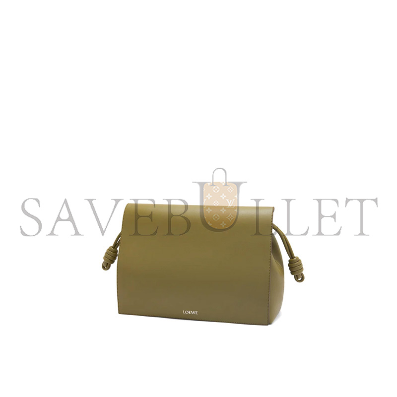 l0ew* flamenco satchel in shiny S*pple calfskin b411fsax04 (34*24*12cm)